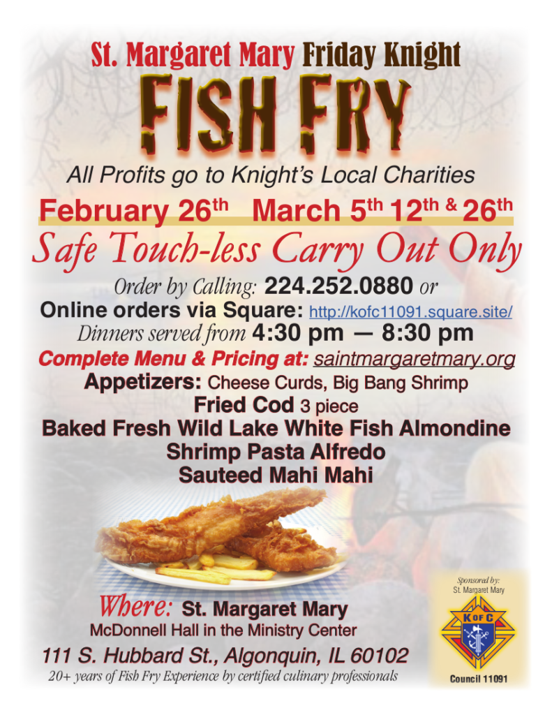 Friday Knight Fish Fry Knights Of Columbus Council 11091